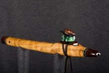 Koa Native American Flute, Minor, Mid A-4, #R21D (2)